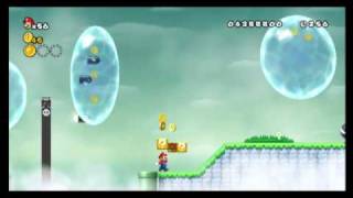 New Super Mario Bros Wii  Star Coin Location Guide  World 72  WikiGameGuides [upl. by Waly799]