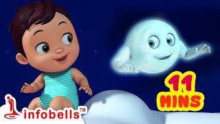 আয় আয় চাঁদ মামা  Ai Ai Chandmama  Bengali Rhymes for Children  Infobells bengalirhymes [upl. by Aisor378]