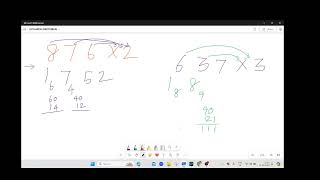 vedic maths multiply from left to right [upl. by Elreath]