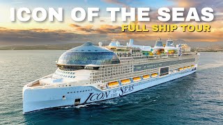 Icon of the Seas  Full Walkthrough Ship Tour amp Review 4K  Royal Caribbean Cruise Line [upl. by Kaylyn]