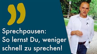 Sprechpausen Überzeugende Rhetorik beim Erklären und Präsentieren [upl. by Codd68]