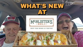 McAlisters Deli Chicken Ranch BLT and Chicken Bacon Ranch Flatbread Review foodreview [upl. by Oemac]