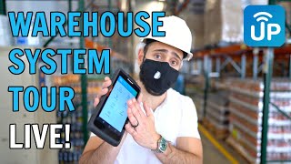 Live Tour of a Real Warehouse Management System  LaceUp WMS [upl. by Zakaria]