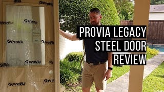 ProVia Legacy Steel Door Review amp Installation [upl. by Zischke]