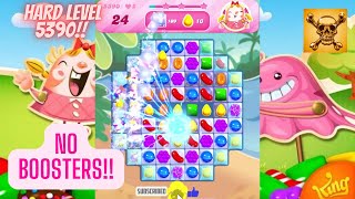 Candy Crush Saga Level 5390 without Boosters  Tips and Tricks [upl. by Helsa]