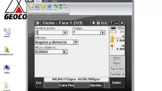 Trimble Access  Tutorial 4 Medir ciclo [upl. by Enalda]