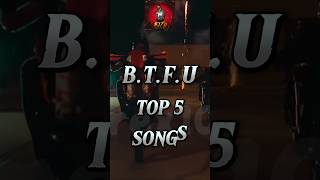 Karan aujla album B T F U top 5 songs karanaujla shorts punjabimusicindustry sidhumoosewala [upl. by Iosep902]