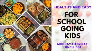 Monday to Friday tiffins idea for school going children’s  healthy amp tasty lunch box ideas for kids [upl. by Eiger856]