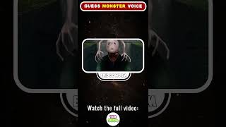 Can you guess the Monsters voice correctly Which Monsters voice is the scariest  Eat Monsters [upl. by Sewel]