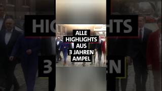 Alle Highlights aus 3 Jahren Ampel Koalition  zdf wochenschau lustig [upl. by Bresee]