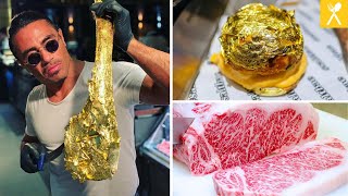 Top 10 Most Expensive Salt Bae Dishes [upl. by Nairahcaz]