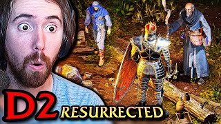 Blizzard Best Remaster Asmongold Plays Diablo 2 RESURRECTED  First Gameplay [upl. by Eamaj474]