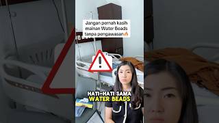 More on Tiktok dokjenni amp IG belajarjadinommy waterbeads mainananak edukasianak toddler [upl. by Ysnil]