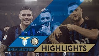 LAZIO 03 INTER  HIGHLIGHTS  Nerazzurri dominant in Rome  Matchday 10 Serie A TIM 201819 [upl. by Domonic232]