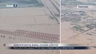 Özbekistanda Baraj Duvarı Çöktü [upl. by Ziguard]