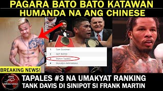 ALBERT PAGARA Bato2x Katawan Humanda Na Ang Chinese Tapales 3 Na Sa IBFTank Davis Di Sumipot [upl. by Lawan975]