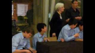 Libera in Singapore 2012  Grateful Heart solo Liam OKane [upl. by Fennie]