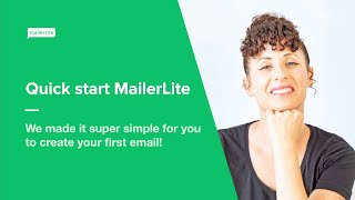 Quick start MailerLite Classic tutorial  How to start sending your first newsletter [upl. by Naillil]