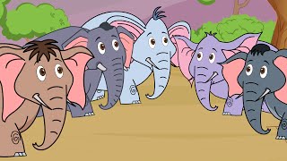 Ek mota hathi  Hindi Nursery Rhymes [upl. by Tempest]