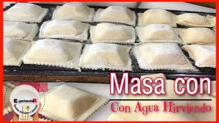 🔴 Masa con AGUA HIRVIENDO para estos RAVIOLES Rellenos de RICOTA PROVOLONE y NUEZ [upl. by Anjanette]