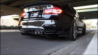 Active Autowerke Equal Length Mid Pipe Exhaust Clips  BMW F80 M3 Stock Downpipes Tune amp Muffler [upl. by Reginauld431]