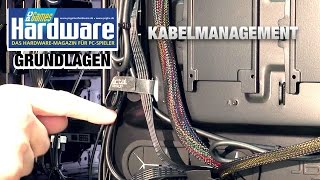 Optimales Kabelmanagement für den SpielePC  Basiswissen [upl. by Eeralih705]