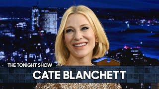 Cate Blanchett on Hypnotizing Her Chickens and Standing Ovation Contests at Film Festivals [upl. by Aremaj873]