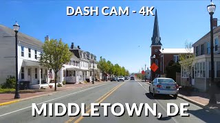 Middletown Delaware Drive Discover the Charm of this Quaint City  Scenic City Tour [upl. by Rovert]