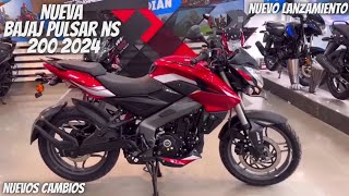 Nueva Bajaj Pulsar Ns 200 2024😱  Ahora si Vale la Pena🔥  ¡Llegó Mucho Mejor💯 [upl. by Ursala344]