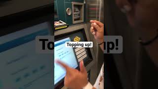 General Ticketing Machine in SG GTM topup exploringsingapore [upl. by Alisander]