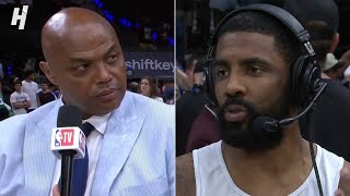 Kyrie Irving joins Chuck amp NBA TV Crew after Game 4 win FULL Interview 🎤 [upl. by Htebiram697]