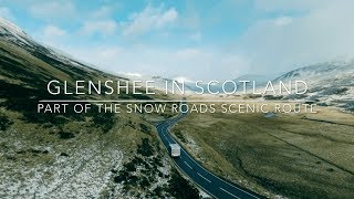 Scotlands Incredibly Scenic Snow Route A93Cairngorms Scotland [upl. by Er]