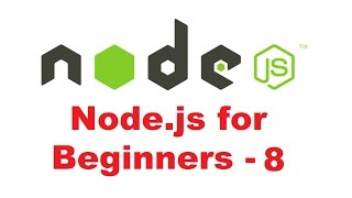 Nodejs Tutorial for Beginners 8  Reading and Writing Files using fs module [upl. by Georgeanna]