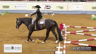 2024 AQHYA world champion 1418 trail [upl. by Gersham]