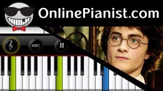 John Williams  Hedwigs Theme Harry Potter  Beginner Piano Tutorial [upl. by Aneryc]