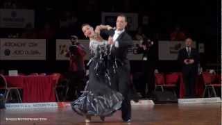 Czech Dance Open 2012  World Open STD  solo Quickstep  Csaba Laszlo amp Viktoria Pali [upl. by Root901]