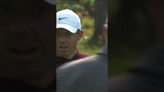 Rory BREAKS iron still sets up birdie 🤯🐦 [upl. by Copp195]