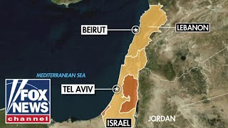 IDF strikes Lebanon retaliating after deadly weekend attack by Hezbollah [upl. by Lehcar498]