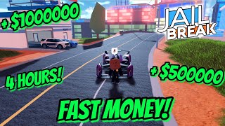 How To Get Money FAST In Roblox Jailbreak [upl. by Anneehs]