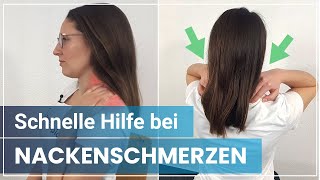 5 Nackenübungen  Effektiv gegen Schmerzen in nur 7 Minuten ✅ [upl. by Ametaf]