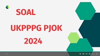 SOAL UKPPPG PJOK 2024 [upl. by Dlarej]