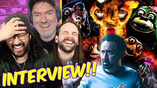 WILLY’S WONDERLAND  Talking W Director About Nicolas Cage FNAF Evil Animatronics amp MORE [upl. by Nosned]