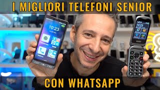 SMARTPHONE PER ANZIANI con WHATSAPP Recensione SAIET LINK 4 e STS600 [upl. by Oiramej]