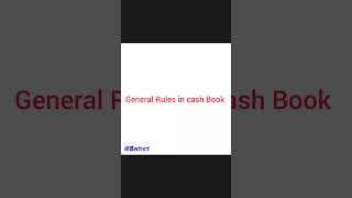 Cash BookmeaningRulesformatTypes accounting cashbook education exam basicaccounts [upl. by Holsworth]