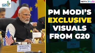 WATCH Prime Minister Narendra Modis Exclusive Visuals From Day 1 At G20 Summit 2024 [upl. by Denman]