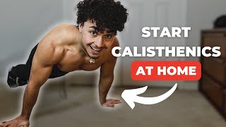 How to Start Calisthenics at Home For Beginners No Equipment [upl. by Heller322]