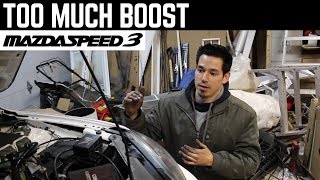 Mazdaspeed 3  Boost Creep amp Over Boost Troubleshooting BNR S4 Turbo [upl. by Ellehcirt]