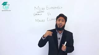 Lecture  2  Difference Between Micro and Macro Economics  XI amp BCOM 1 [upl. by Llednor]