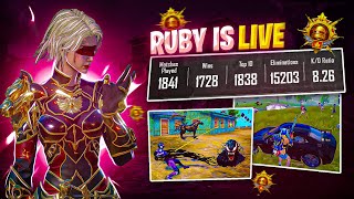 RUBY IS LIVE 🔥 PUBG MOBILE LIVE [upl. by Adnat203]