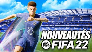 FIFA 22  TOUTES LES NOUVEAUTÉS GAMEPLAY  Attaque amp Défense Gestes Techniques Tactiques etc [upl. by Lednam]